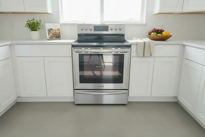 KitchenAid 30'' Cuisinière Vitrocéramique - Inox - Reconditionnée
