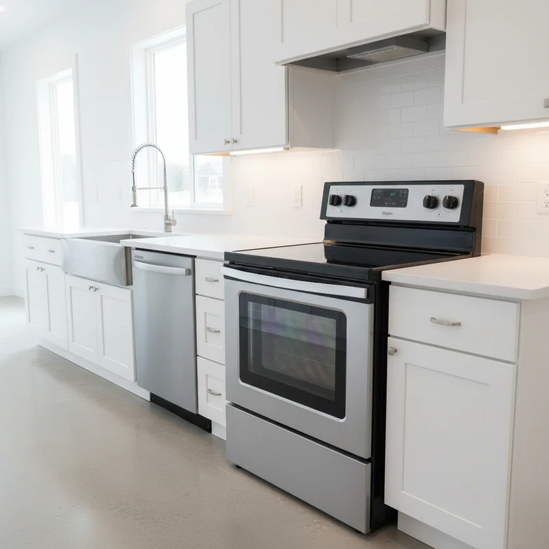 Whirlpool 30'' Cuisinière - Vitrocéramique - Inox - Reconditionné