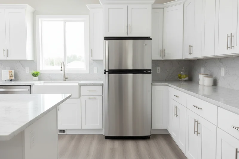 Amana 30 '' Réfrigérateur Congélateur supérieur - Inox - Reconditionné