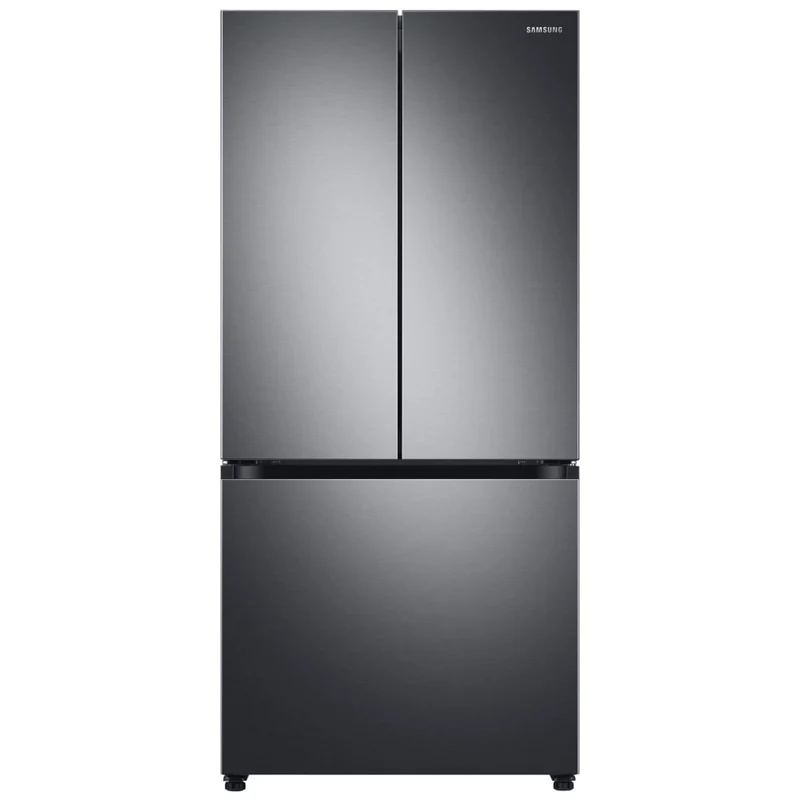 Samsung 33" 24.5 pi.cu - Réfrigérateur à deux battants - Beverage Center à l’intérieur - Inox Noir - RF25C5551SG - Boîte ouverte