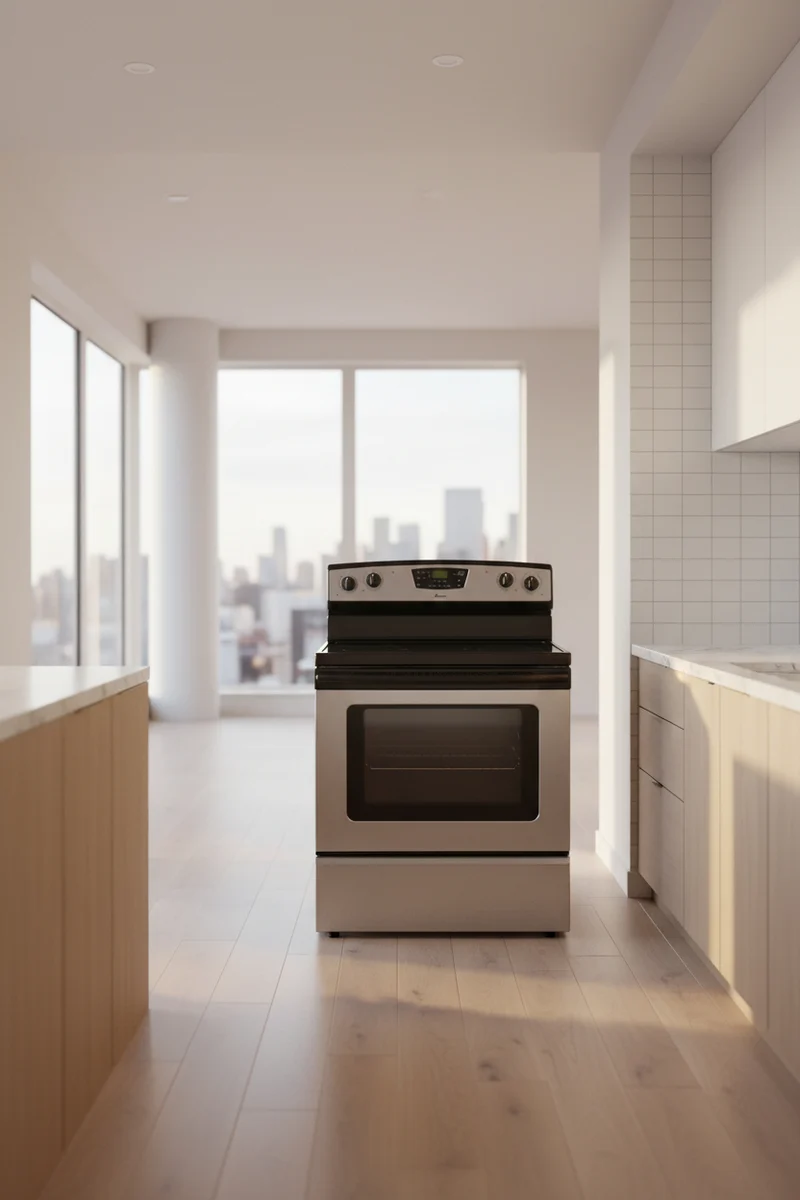 Amana 30'' Cuisinière vitrocéramique - Inox - Reconditionnée