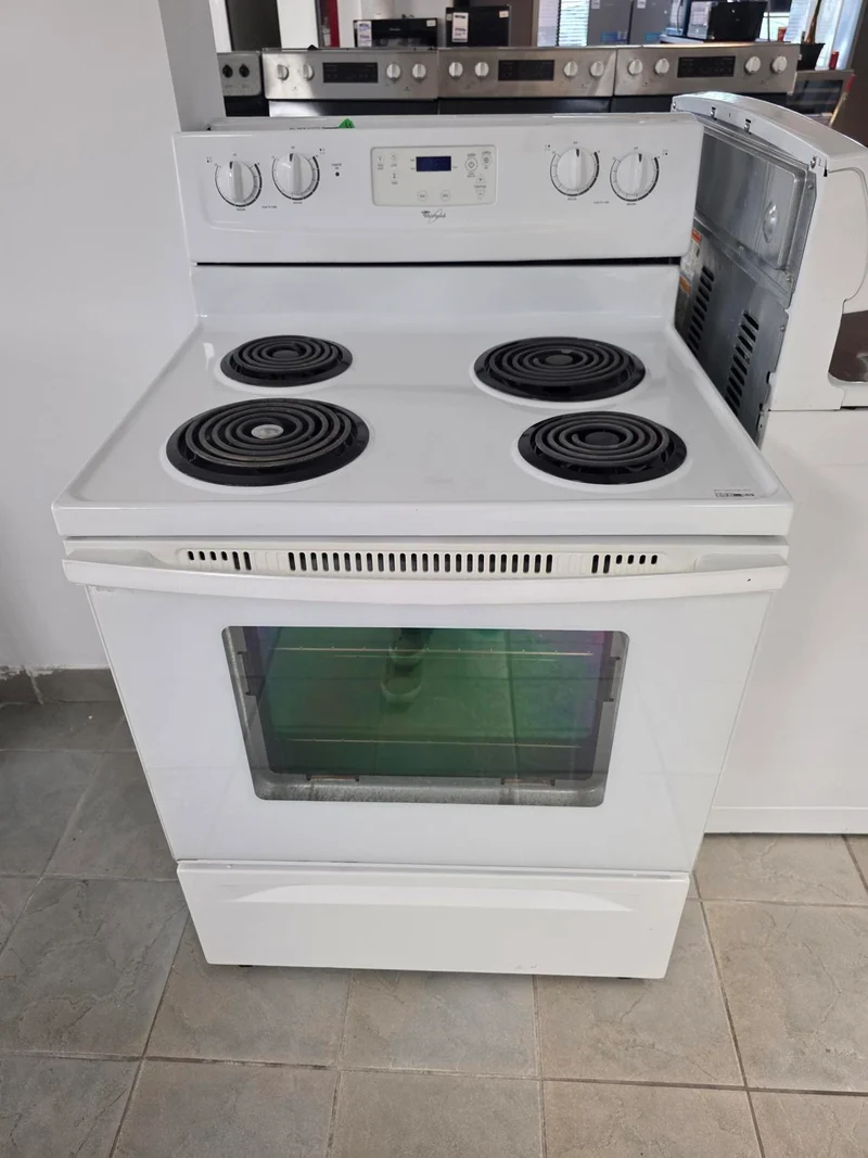 Roper 30'' Cuisinière Serpentin- Blanc- Reconditionnée