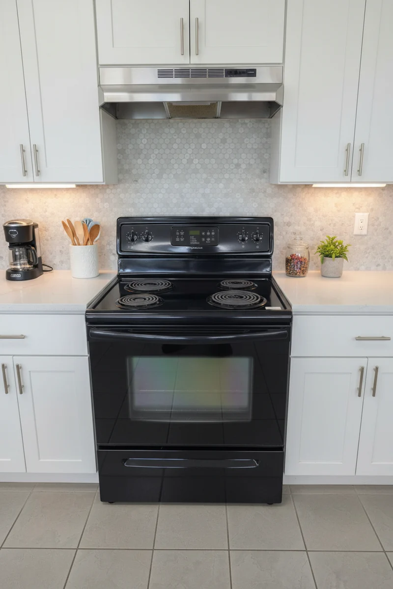 Frigidaire 30'' Cuisinière Serpentin- Noir - Reconditionnée
