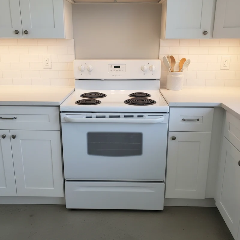 Frigidaire 30" Cuisinière Serpentin- Blanc- Reconditionné