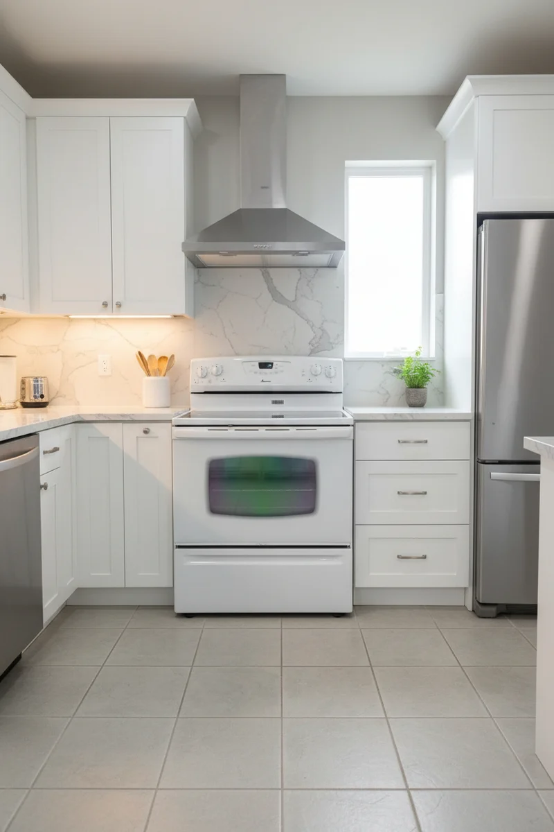 Amana 30'' Cuisinière Vitrocéramique - Blanc - Reconditionné