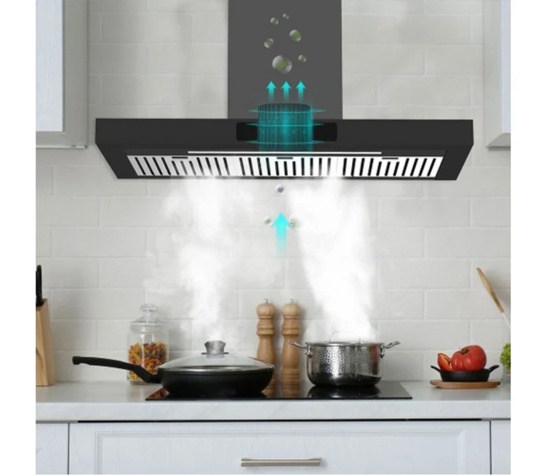 Hotte décorative filtre à plasma TRIOMPH TA9PLABOXN
