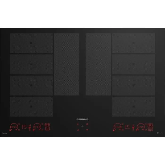 Plaque de cuisson induction GRUNDIG - 8 feux - 80 cm - GIEI838980INH