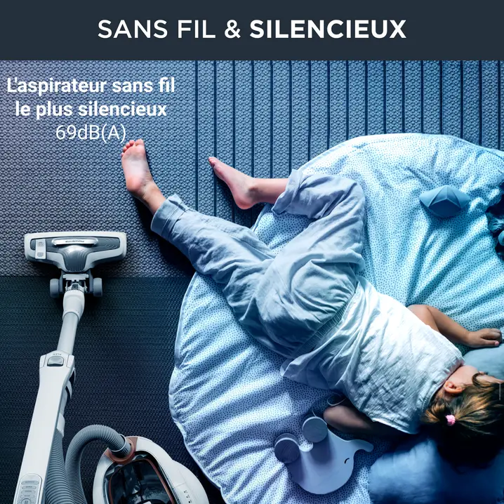 Rowenta Aspirateur sans sac et sans fil X-Ô 90 Energy+