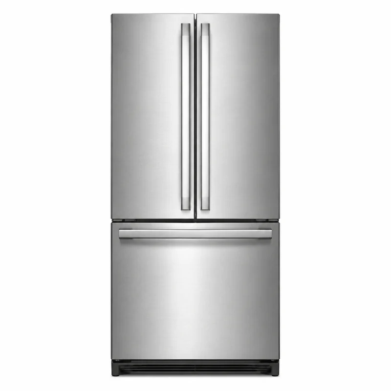 KitchenAid 30'' 20 pi cu Réfrigérateur - Distriuteur d'eau intérieur - Inox - KRFF330SPS - Boite ouverte