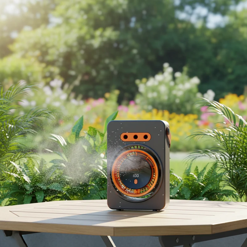 Fraîcio™ — Ventilateur brumisateur portable