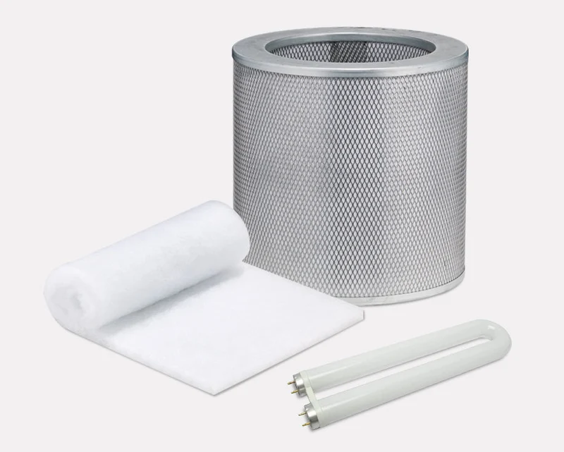 BUNDLE: Prefilter + 18 lbs Carbon Filter + UV Germicidal Lamp