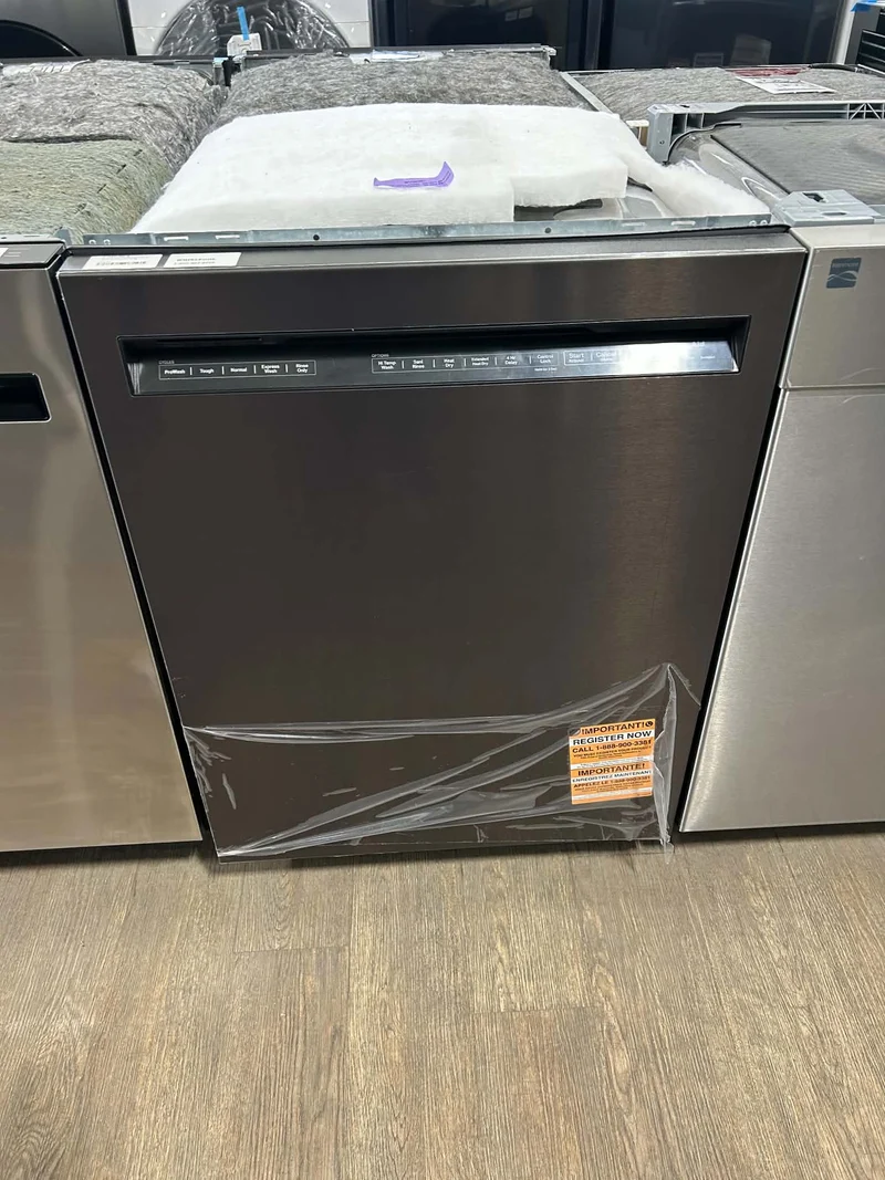 KitchenAid 24'' 44 dBA Lave-Vaiselle - 16 Couverts - Inox Noir - KDFM404KBS - Boîte Ouverte