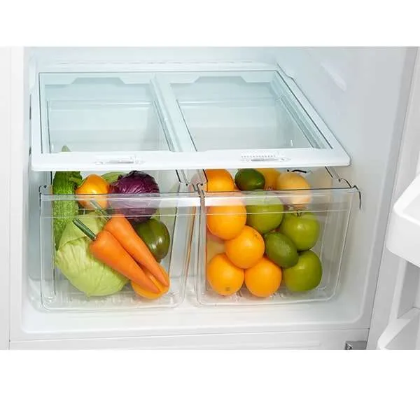 Midea 30 po 18pc Réfrigérateur congélateur supérieur - inox - MRT18B2ASL - boîte ouverte