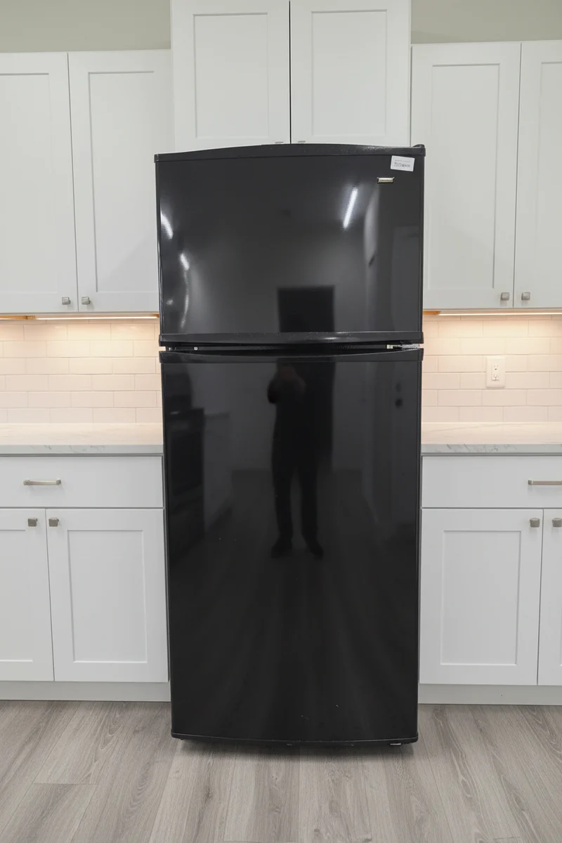 Kenmore 28'' réfrigérateur congélateur Supérieur -Noir - reconditionné