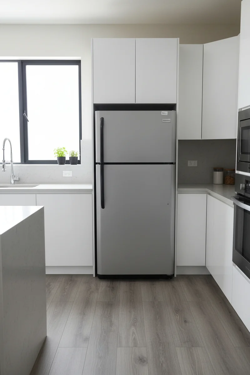 Frigidaire 30 '' Réfrigérateur Congélateur supérieur - Gris - Reconditionné