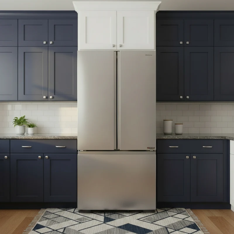Hisense 30'' Réfrigérateur Congélateur Inférieur - Inox - Reconditionné