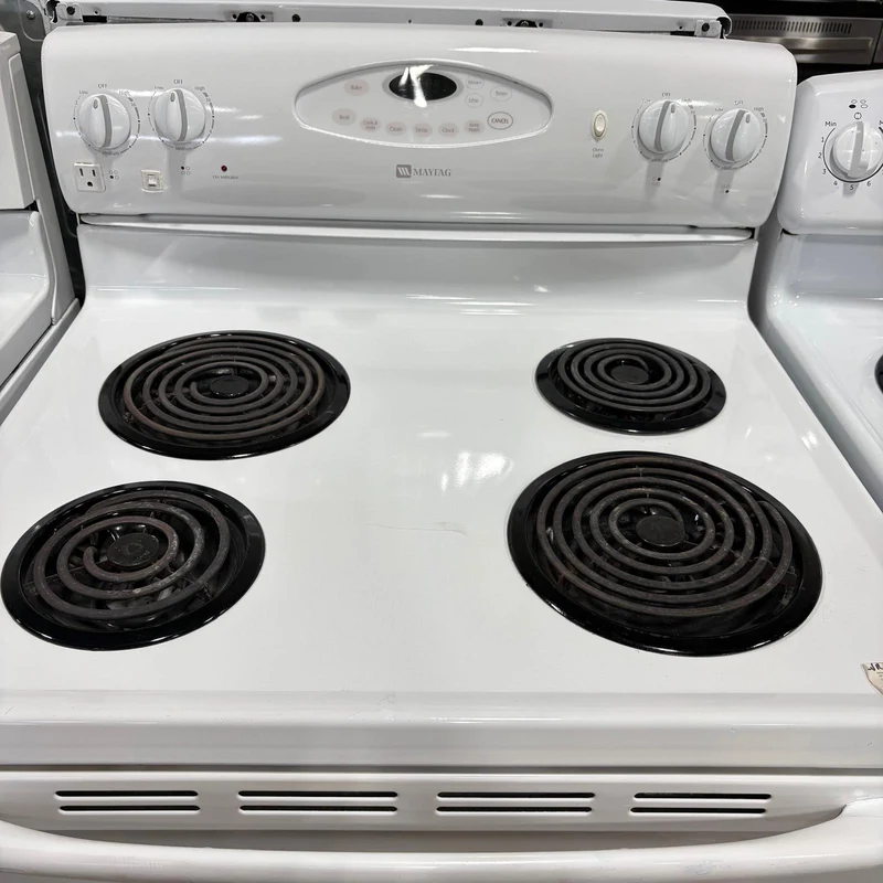 Maytag 30'' Cuisinière Serpentin- Blanc - Reconditionné