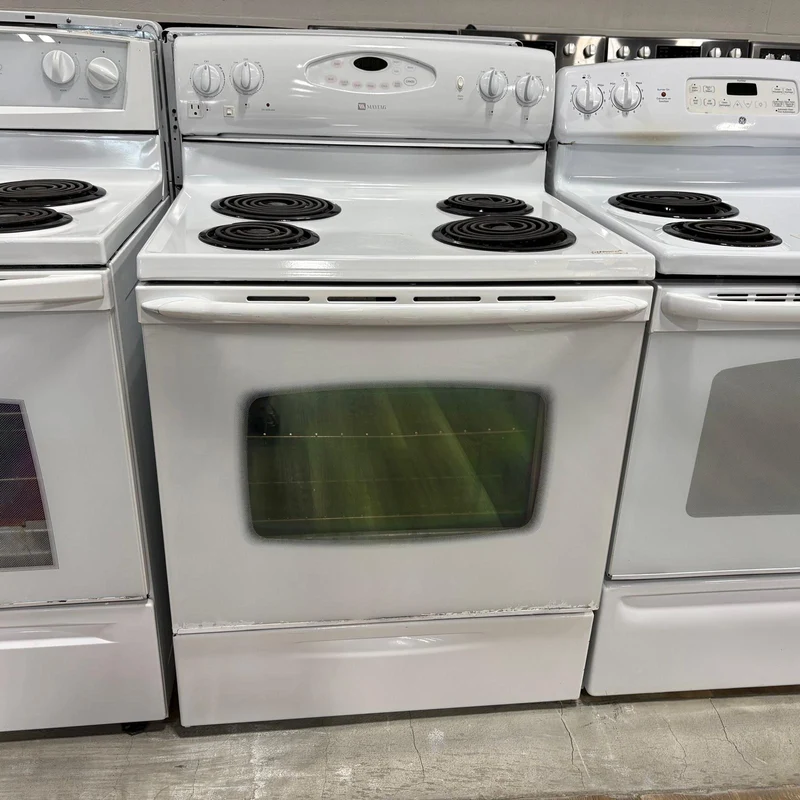 Maytag 30'' Cuisinière Serpentin- Blanc - Reconditionné