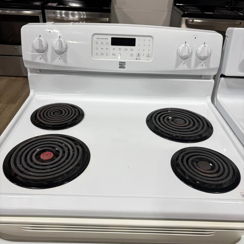 Kenmore 30'' Cuisinière Serpentin- Blanc - Reconditionné