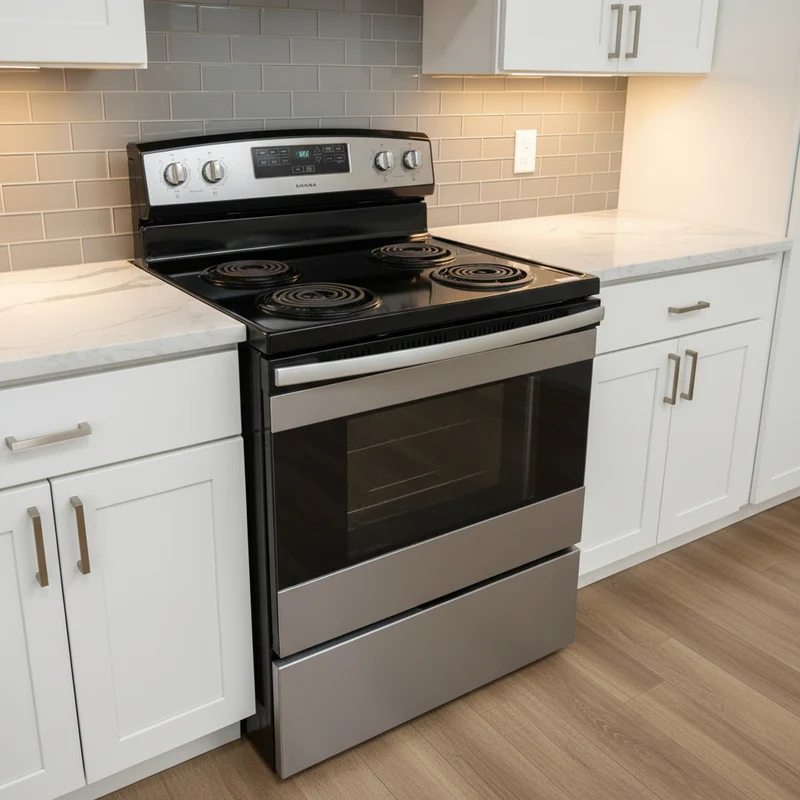 Kenmore 30'' Cuisinière - Vitrocéramique - Inox - Reconditionné