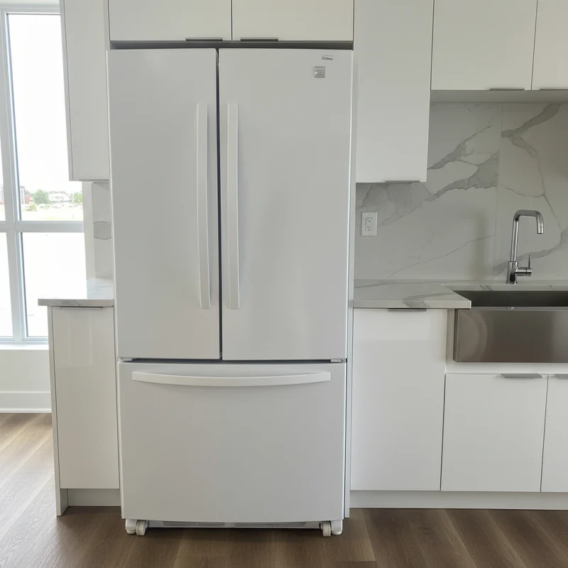 Kenmore 33'' Réfrigérateur Congélateur Inférieur -Blanc - Reconditionné