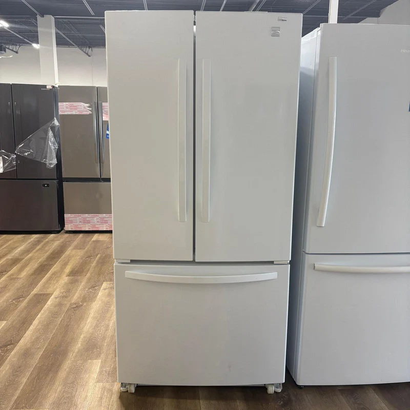 Kenmore 33'' Réfrigérateur Congélateur Inférieur -Blanc - Reconditionné