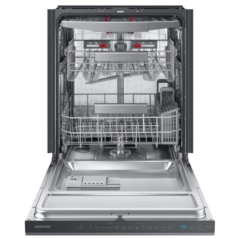 Samsung 24" 39dba Lave vaisselle - grande capacité - Lavage linéaire intelligent - Inox noir- DW80R9950UG - Boîte ouverte