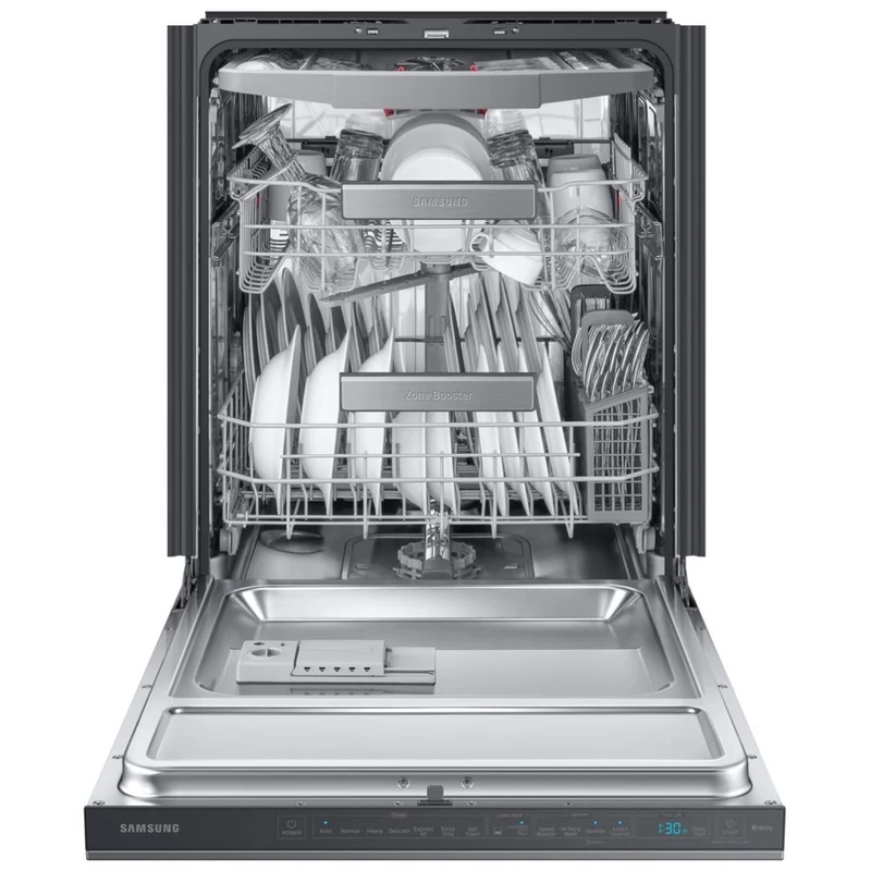 Samsung 24" 39dba Lave vaisselle - grande capacité - Lavage linéaire intelligent - Inox noir- DW80R9950UG - Boîte ouverte