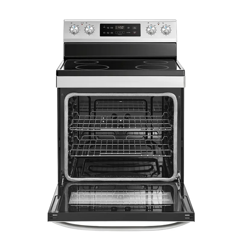Midea 30'' 6.3 pi cu Cuisinière vitrocéramique - inox - MER30B14ASTC - boîte ouverte