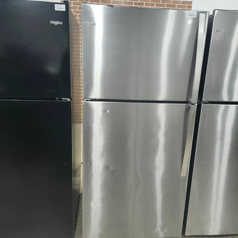 Whirlpol 30'' Réfrigérateur Congélateur Supérieur - Inox - Reconditionné