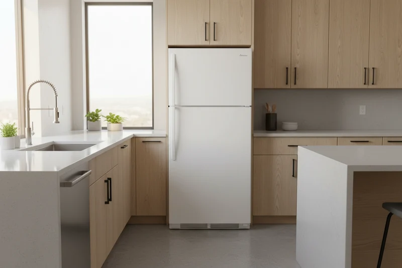 Amana - 28" - Congélateur supérieur - Blanc - Reconditionné