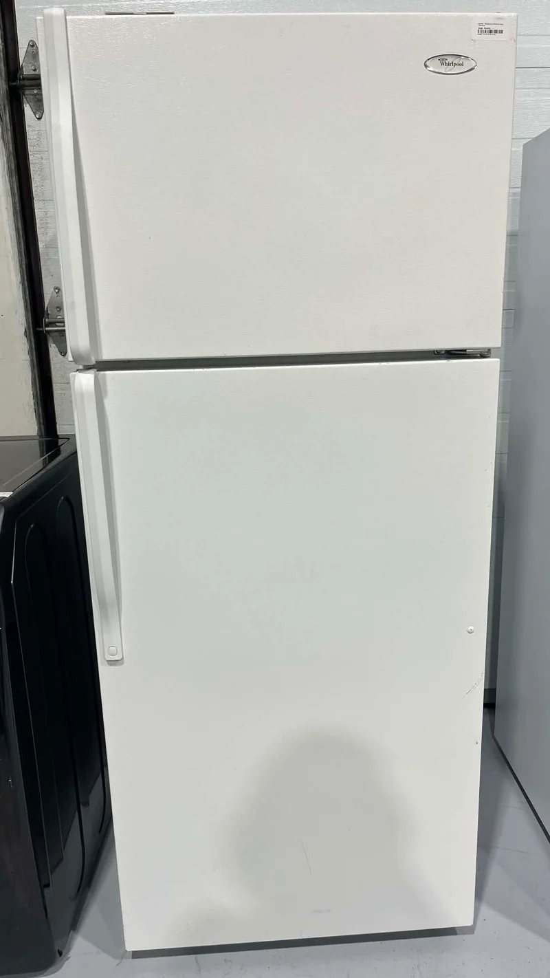 Whirlpool 28'' Réfrigérateur Congélateur Supérieur - Blanc - Reconditionné