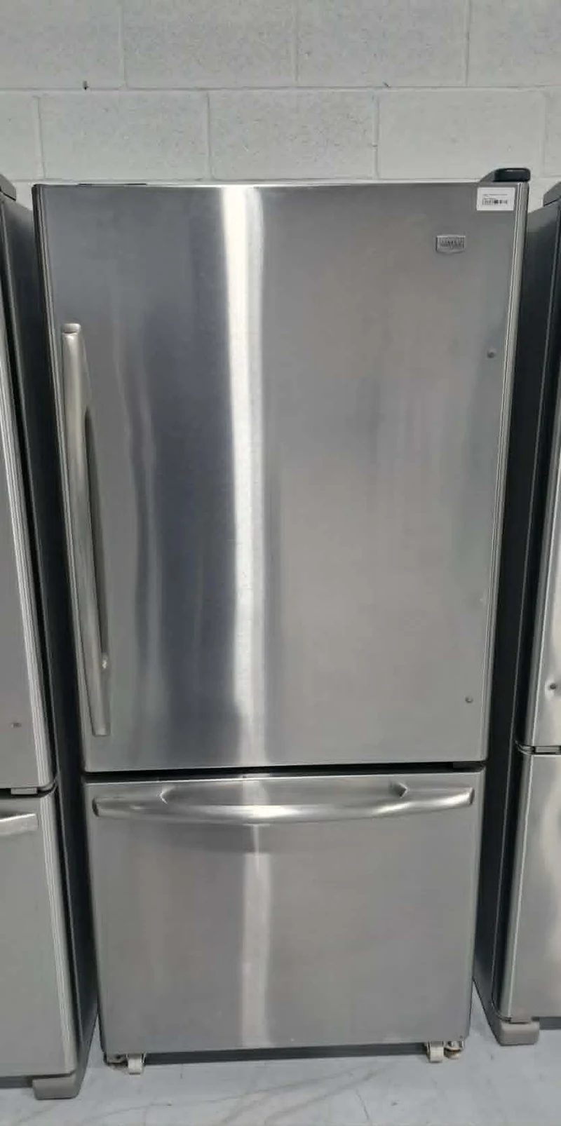 Maytag- 30" - Congélateur inferieur- Inox - Reconditionné