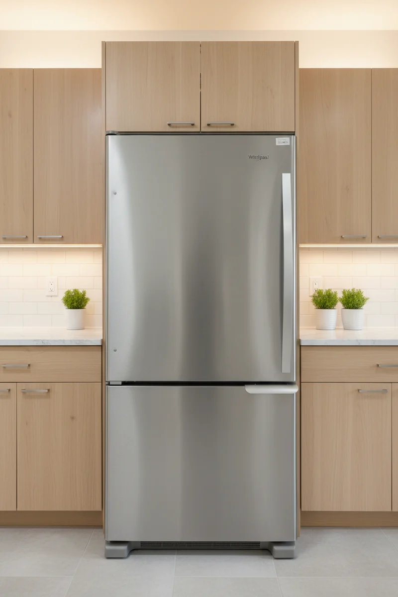 Whirlpool - 30" - Congélateur inferieur- Inox - Reconditionné