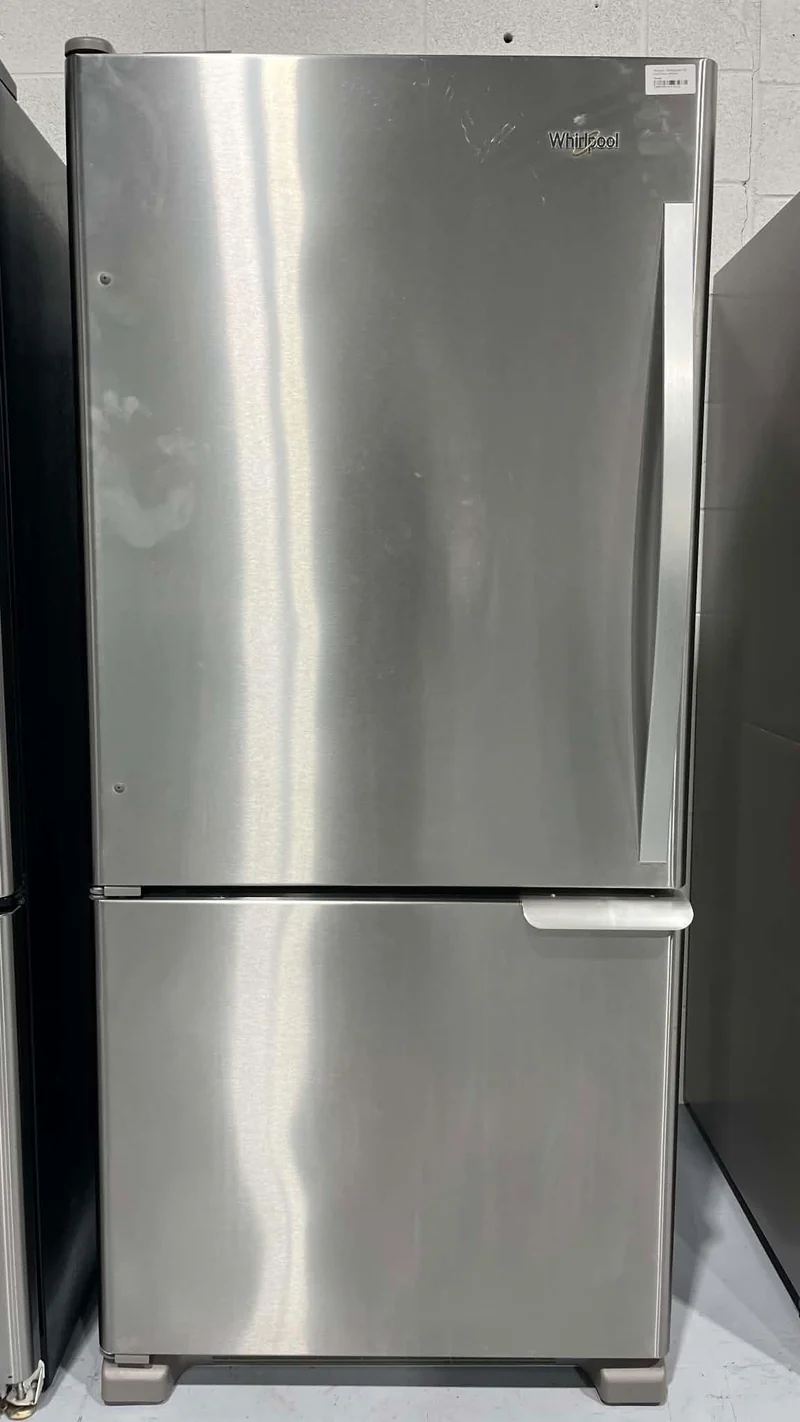 Whirlpool - 30" - Congélateur inferieur- Inox - Reconditionné