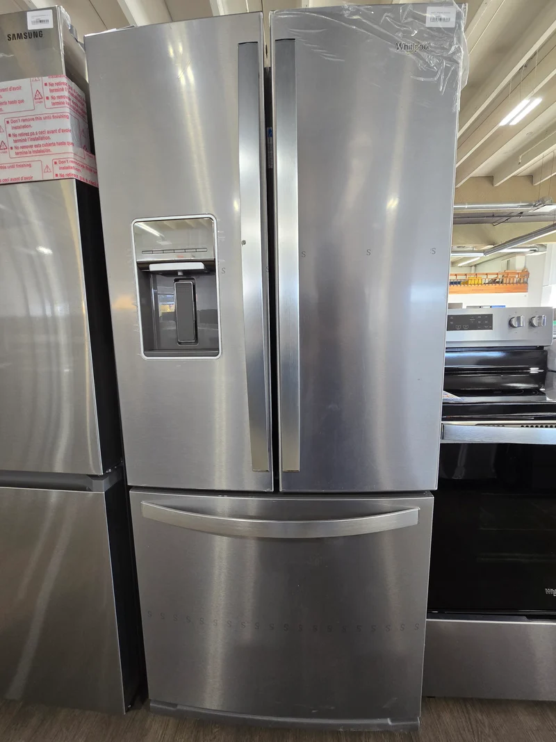Whirlpool 30" 20 pi³ - Réfrigérateur à 3 portes- Inox- WRF560SEHZ- Boite ouverte
