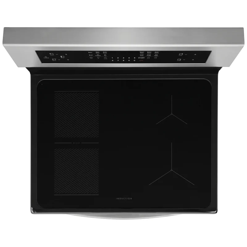 Frigidaire Gallery 30'' 5.3 pi cu Cuisinière à Induction - Friture à l'air chaud - Inox - GCRI306CBF - Boîte Ouverte