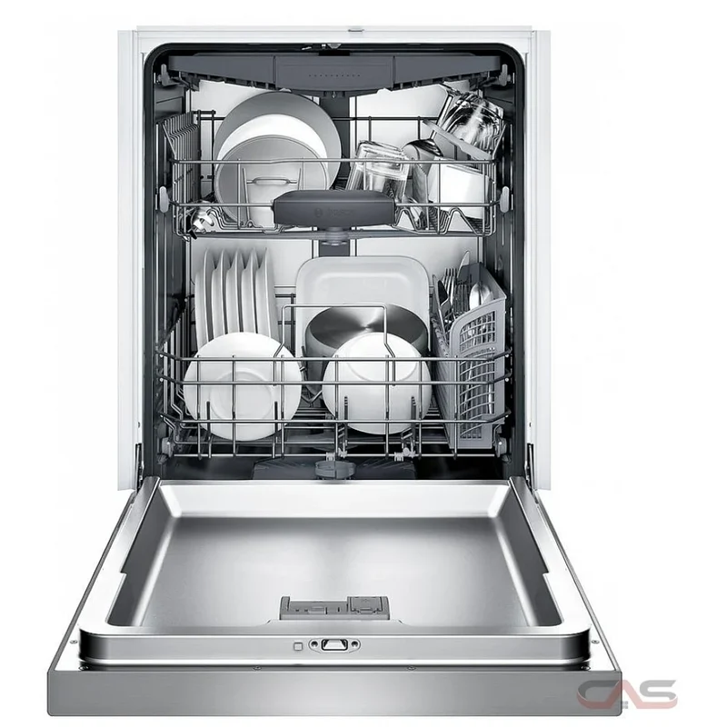 Bosch 24'' 46 dba Lave-vaiselle - Inox - SHE53B75UC - boîte ouverte