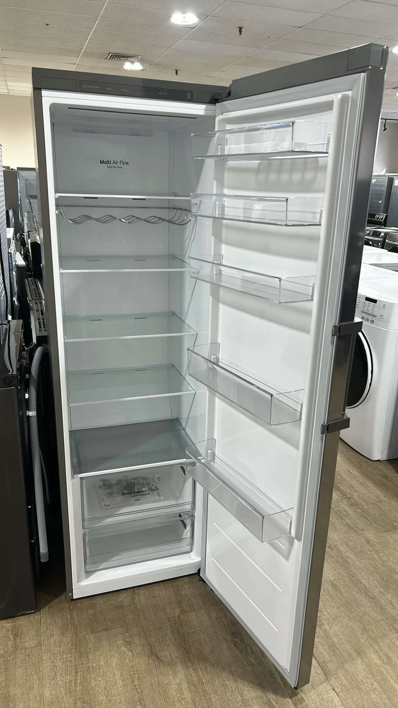 LG 24'' 14 pi.cu - Réfrigérateur vertical - Inox - LRONC1404V - Boite Ouverte