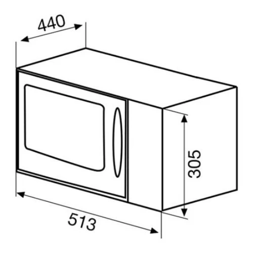 Micro-Ondes Gril Pose Libre GLEM GMF254BK