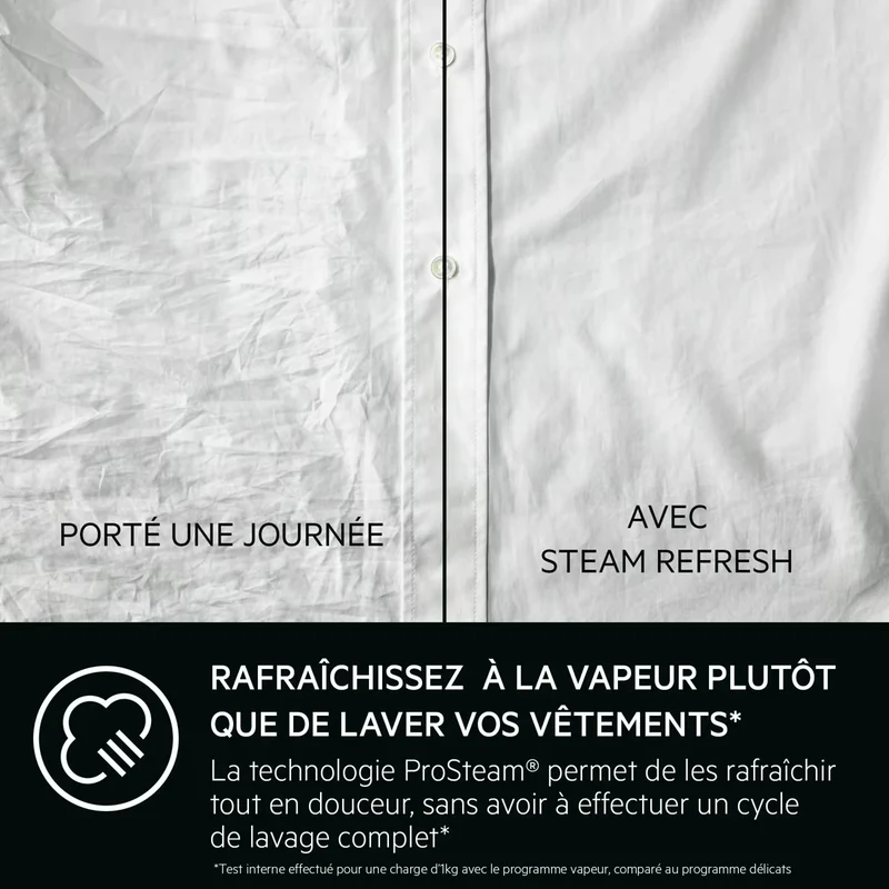 Lave-linge hublot Pose-libre Série 7000 10 kg AEG LFR7A104DSV
