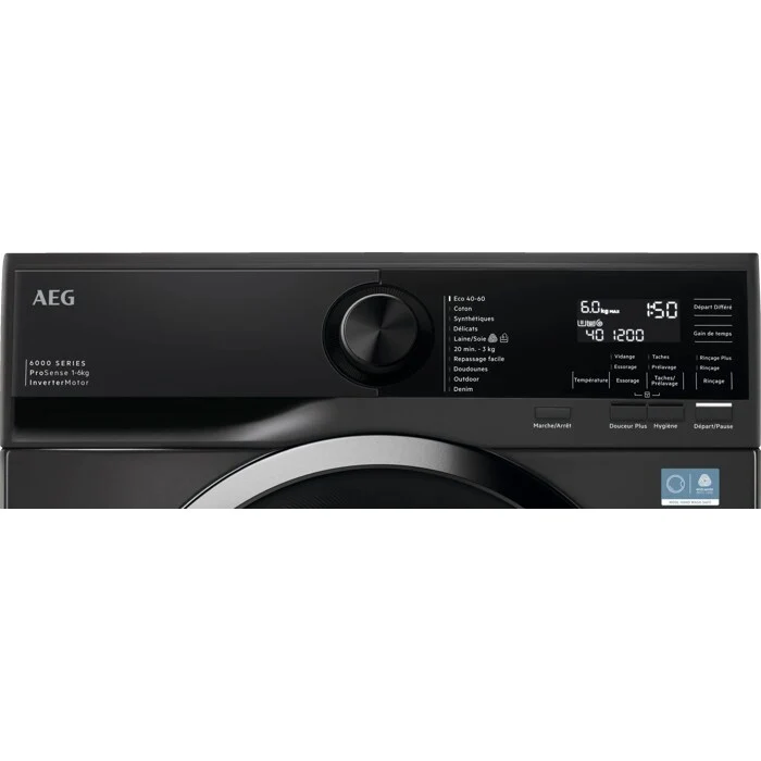 Lave-linge hublot Slim Pose-libre Série 6000 Prosense® 6 kg AEG LSR6E6264XA
