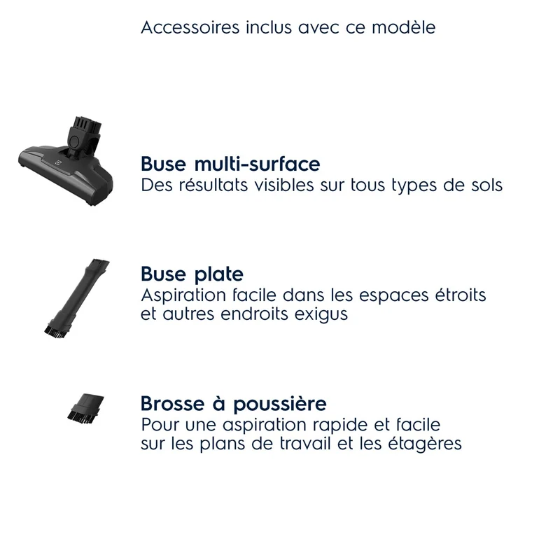 Aspirateur balai sans fil Electrolux 500 2en1 ES52CB18OG
