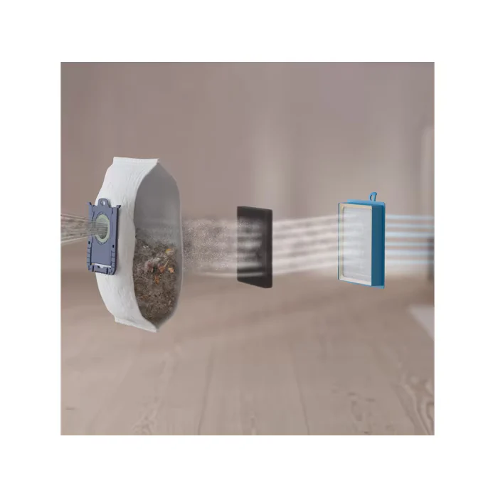 Aspirateur traîneau gris avec sac Pure D8 ELECTROLUX PD82-4MG