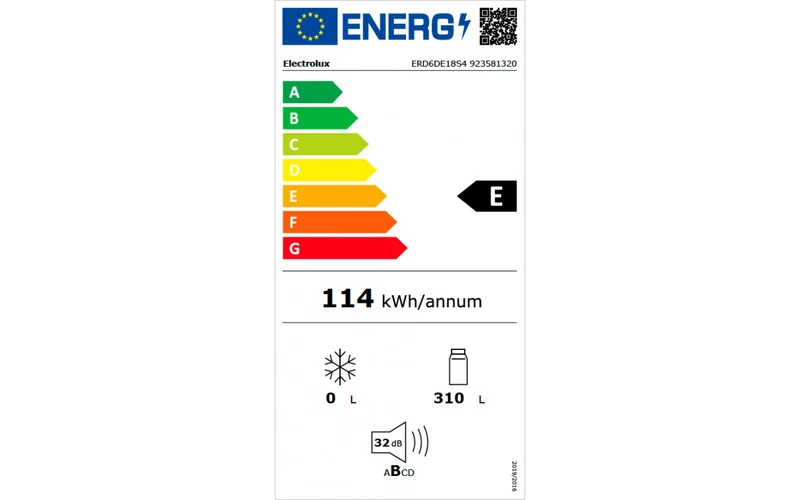 Réfrigérateur Encastrable 177.2 cm Série 600 ELECTROLUX ERD6DE18S