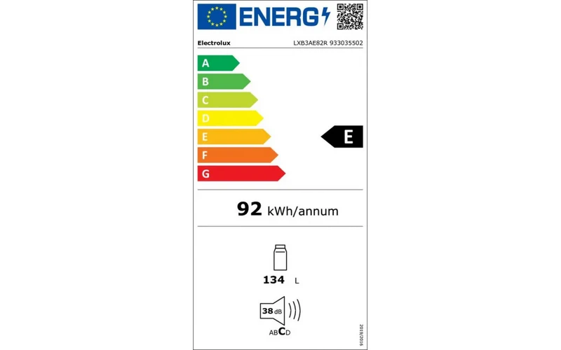 Réfrigérateur Encastrable 81.9 cm Série 600 ELECTROLUX LXB3AE82R