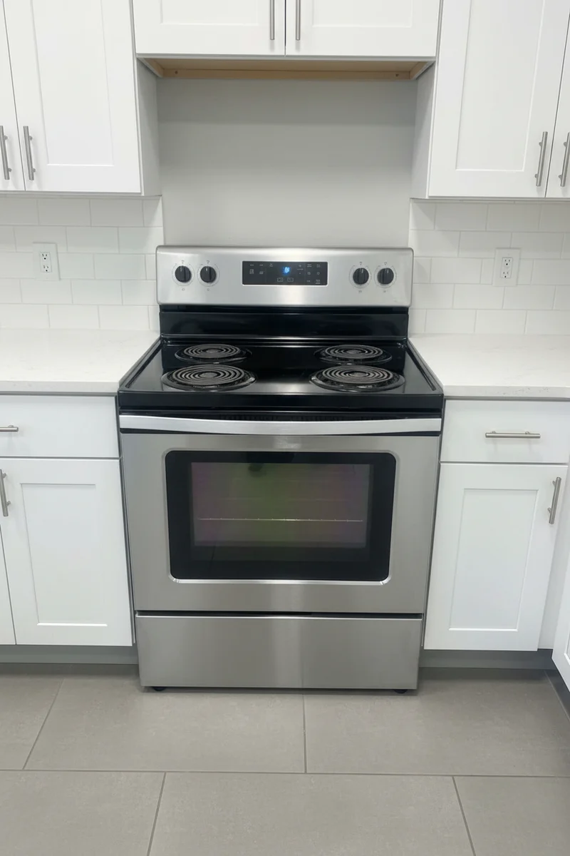 Whirlpool 30'' Cuisiniere Serpentin - Inox - Reconditionnée