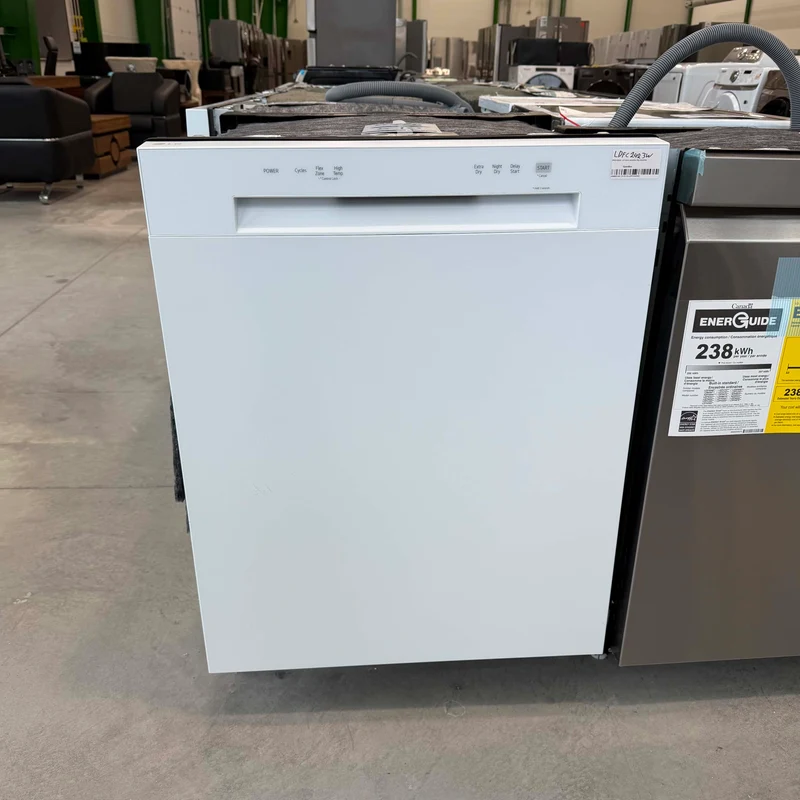 LG Studio 24'' 52 dBA - Lave-Vaisselle Blanc- LDFC2423W - Boîte Ouverte
