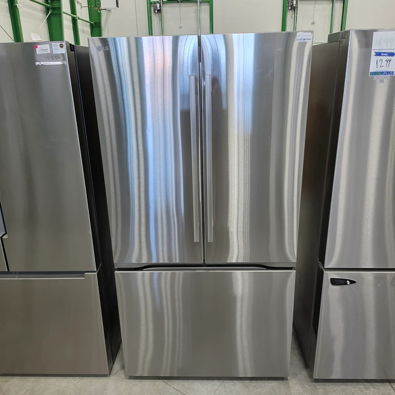Lg 36'' 25 pi cu Réfrigérateur à 3 Battants - Inox- LF25BZH42S - Boîte ouverte