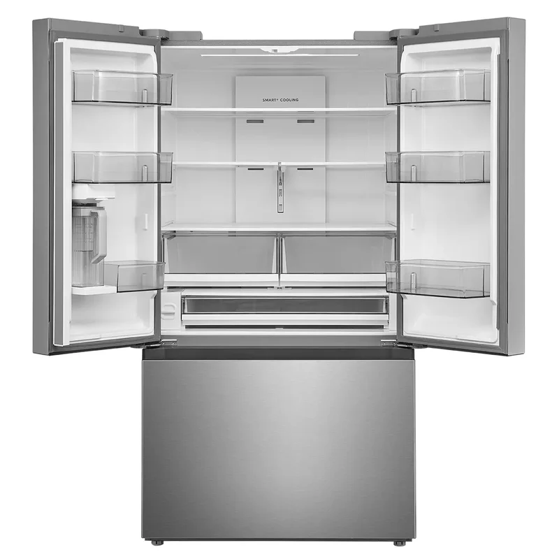 Midea 36'' 31.7 pi cu Réfrigérateur - Pichet automatique et machine à glaçons double - Inox - MRF32I6BST - Boîte Ouverte